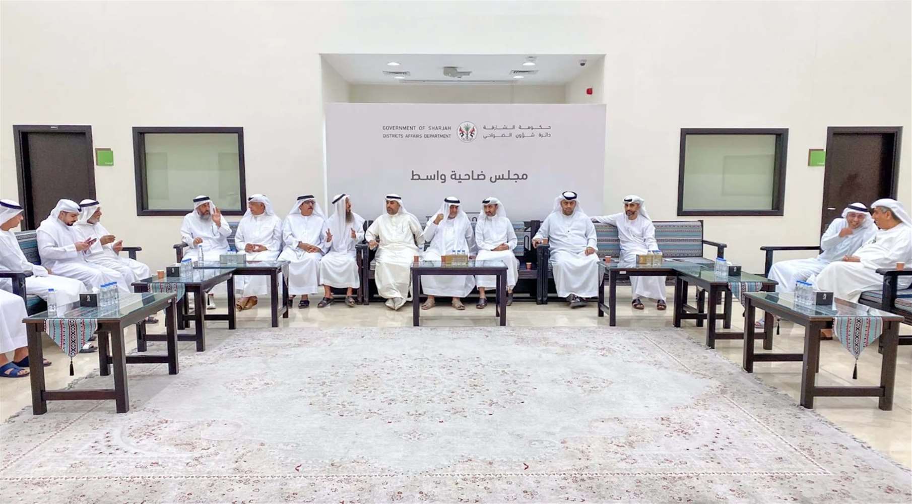 مجلس ضاحية واسط يواصل تعزيز التواصل المجتمعي عبر مبادرة يلستنا